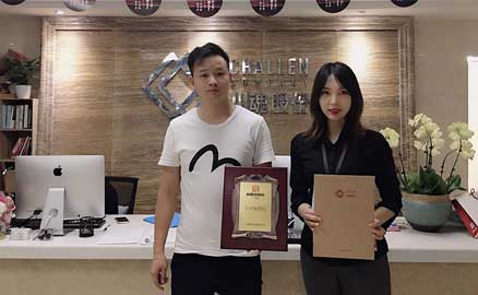 胡先生對帽牌貨的經營和前景都很看好