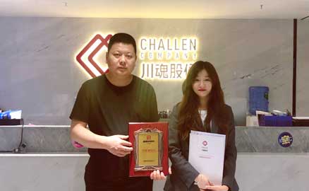 福建寧德的孫先生簽約加盟帽牌貨冒菜